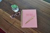 Wrk Hard Daily 52 Week Undated Planner (Pink Edition)